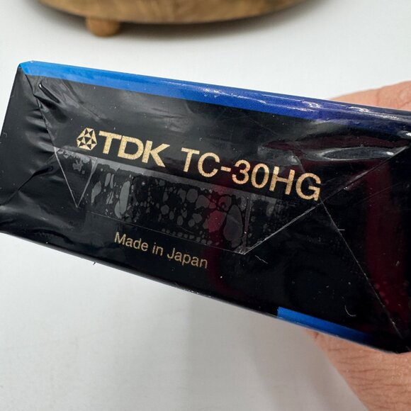 TDK VHS-C HG Ultimate 30 Camcorder Cassette Blank Recording Tape OEM New Sealed - Picture 4 of 8
